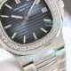 OMF Patek Philippe Nautilus 5711 Blue Dial Diamond Bezel 40mm Swiss Copy Watch (3)_th.jpg
